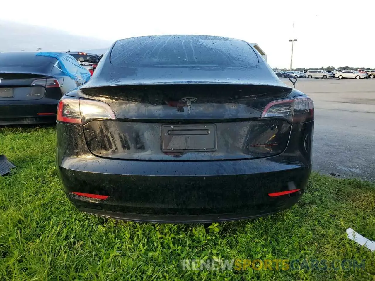6 Photograph of a damaged car 5YJ3E1EC3NF254723 TESLA MODEL 3 2022