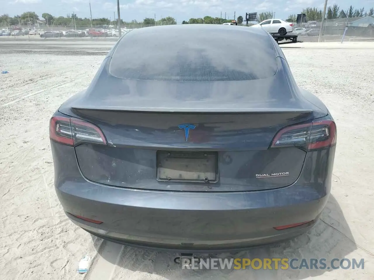 6 Photograph of a damaged car 5YJ3E1EC3NF273790 TESLA MODEL 3 2022