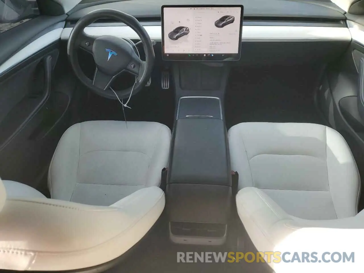 8 Photograph of a damaged car 5YJ3E1EC3NF273790 TESLA MODEL 3 2022