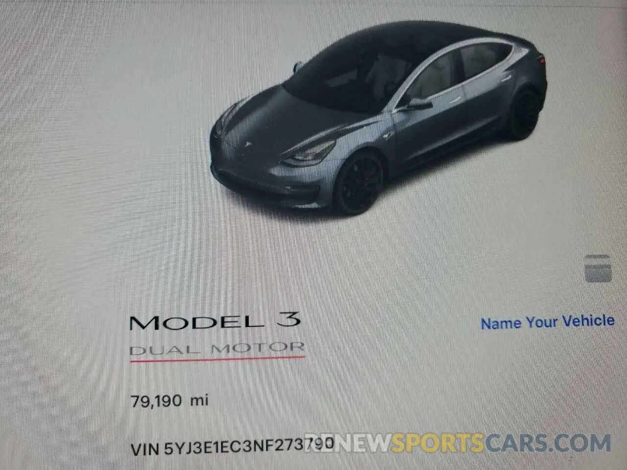 9 Photograph of a damaged car 5YJ3E1EC3NF273790 TESLA MODEL 3 2022