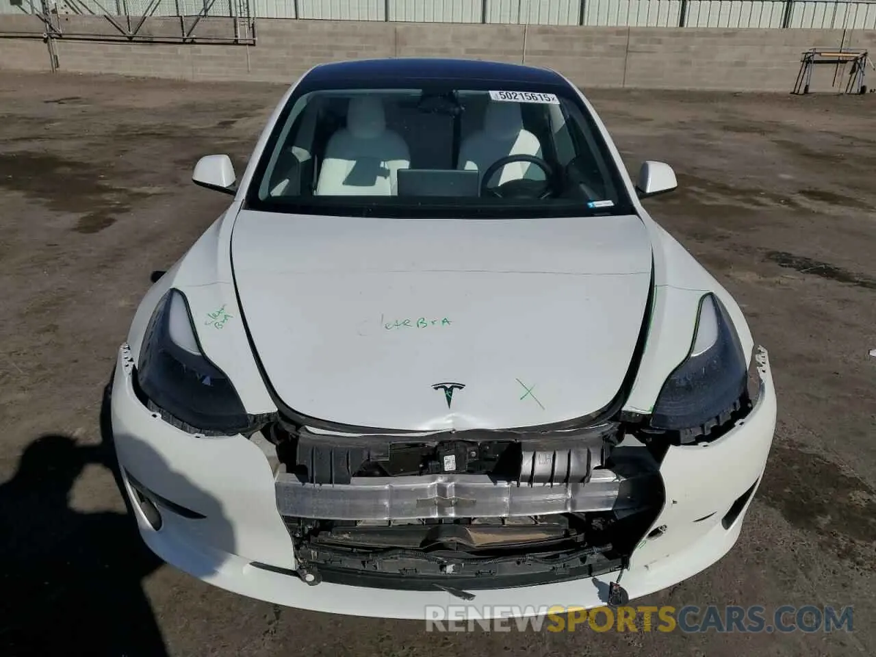 5 Photograph of a damaged car 5YJ3E1EC3NF321725 TESLA MODEL 3 2022