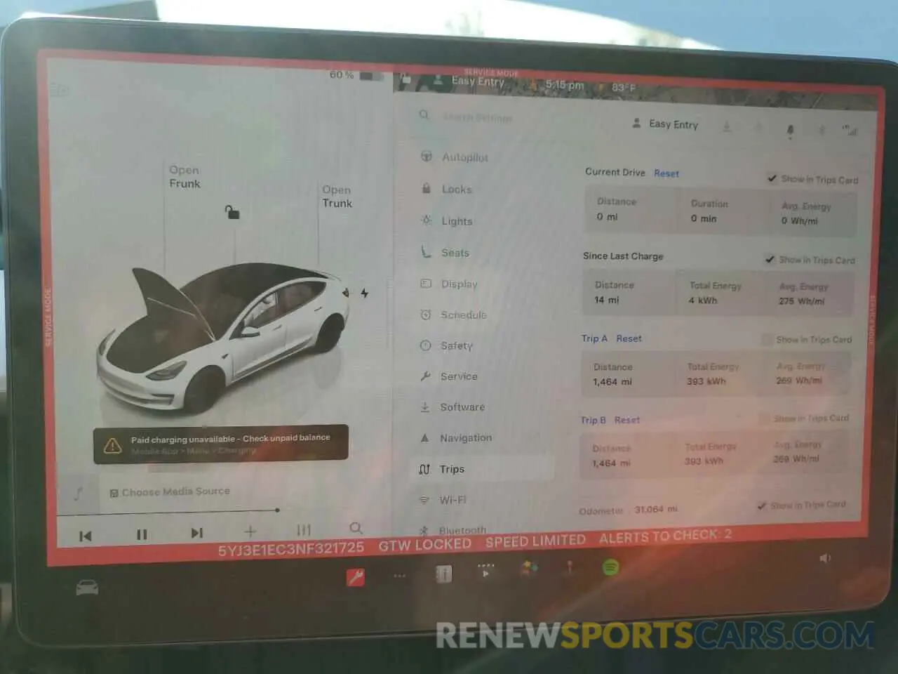 9 Photograph of a damaged car 5YJ3E1EC3NF321725 TESLA MODEL 3 2022