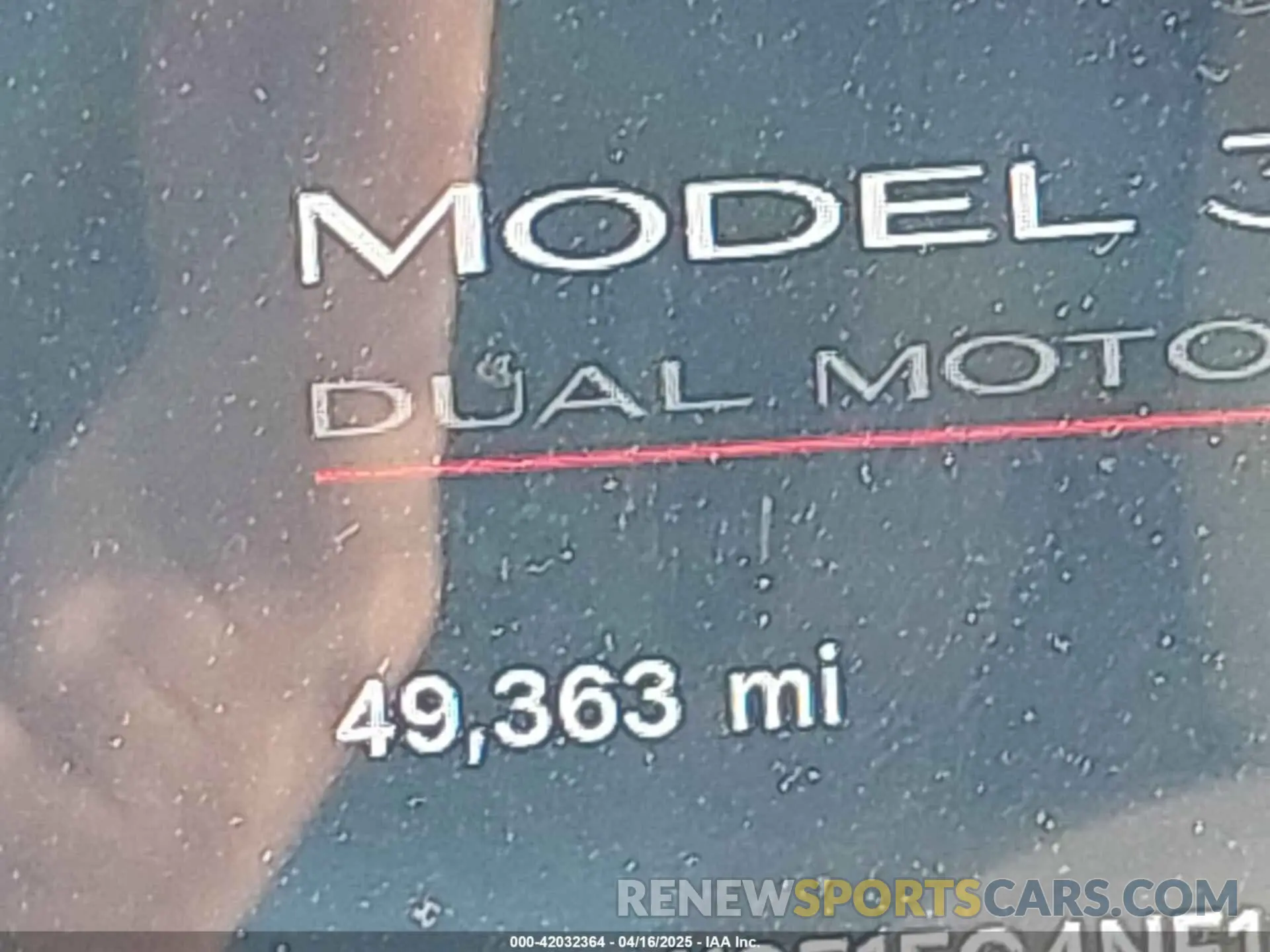 16 Photograph of a damaged car 5YJ3E1EC4NF134624 TESLA MODEL 3 2022