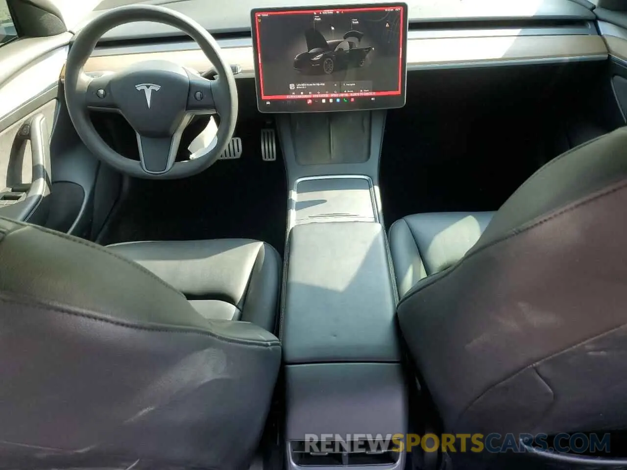 8 Photograph of a damaged car 5YJ3E1EC4NF209306 TESLA MODEL 3 2022
