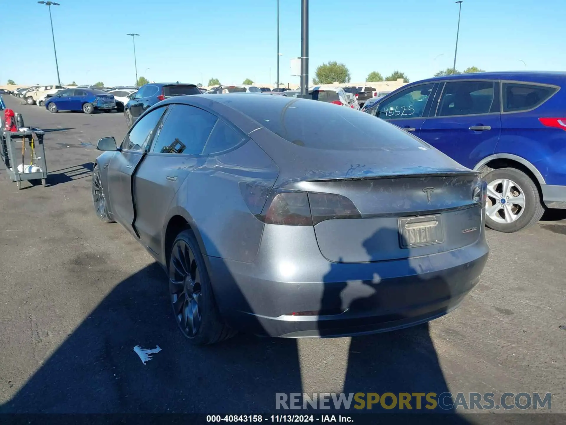 14 Photograph of a damaged car 5YJ3E1EC4NF265813 TESLA MODEL 3 2022