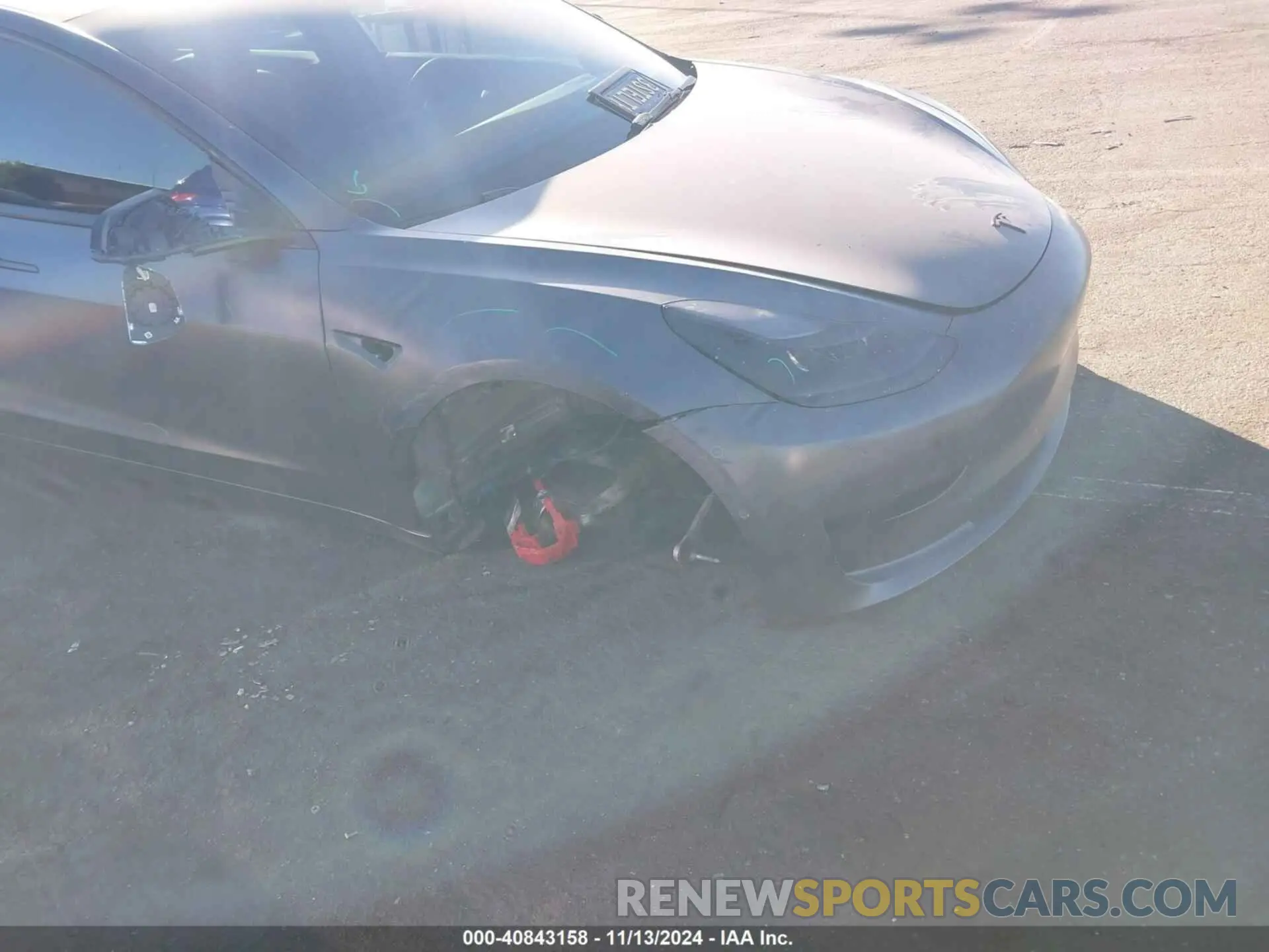 6 Photograph of a damaged car 5YJ3E1EC4NF265813 TESLA MODEL 3 2022