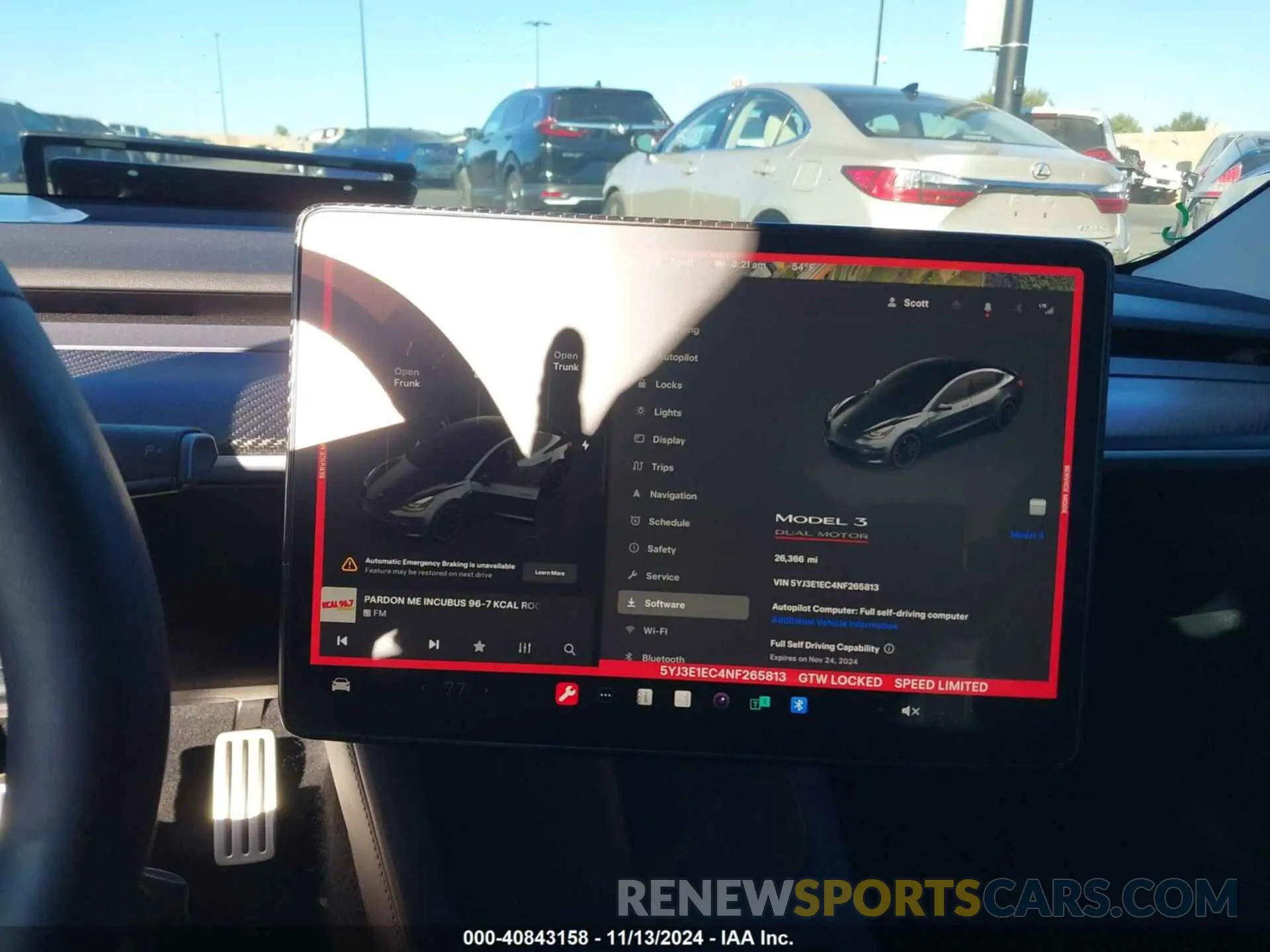 7 Photograph of a damaged car 5YJ3E1EC4NF265813 TESLA MODEL 3 2022