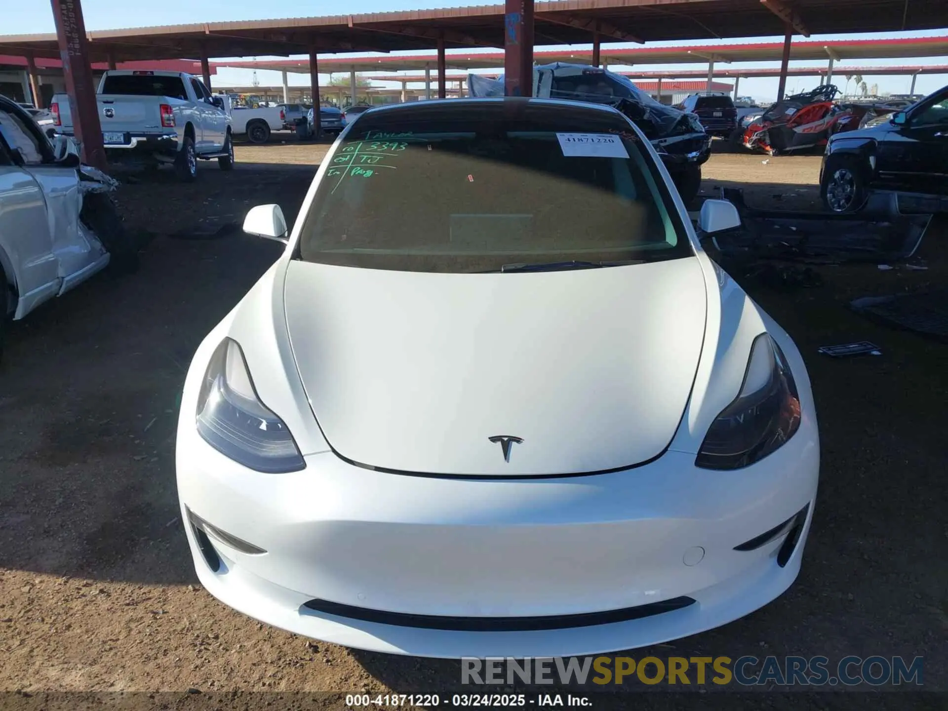 12 Photograph of a damaged car 5YJ3E1EC4NF342227 TESLA MODEL 3 2022