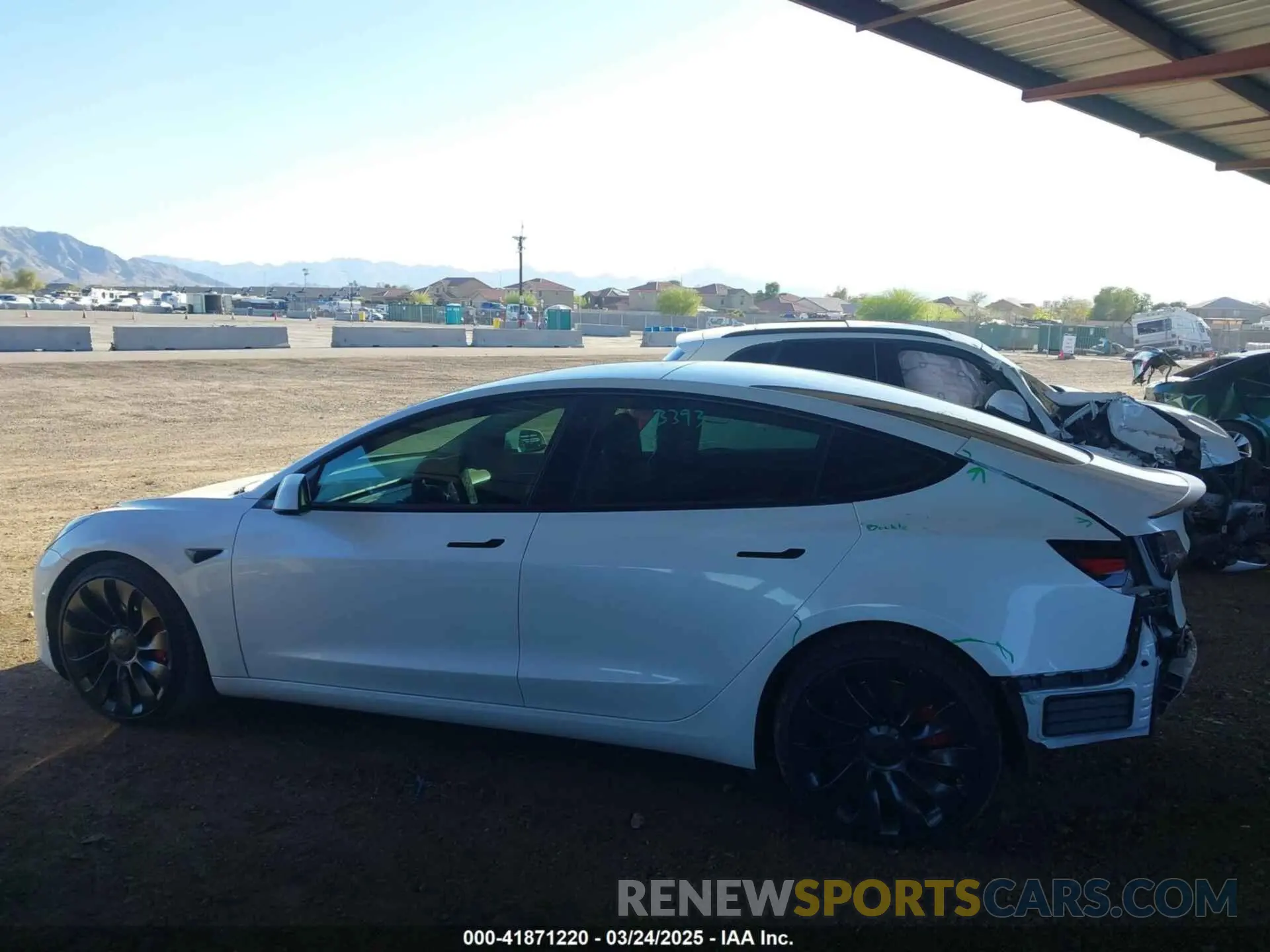 14 Photograph of a damaged car 5YJ3E1EC4NF342227 TESLA MODEL 3 2022