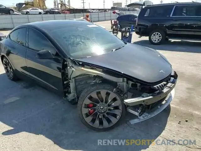 10 Photograph of a damaged car 5YJ3E1EC4NF359125 TESLA MODEL 3 2022