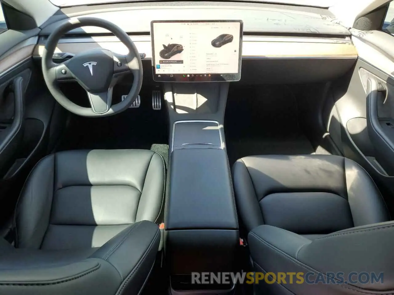 8 Photograph of a damaged car 5YJ3E1EC4NF359125 TESLA MODEL 3 2022