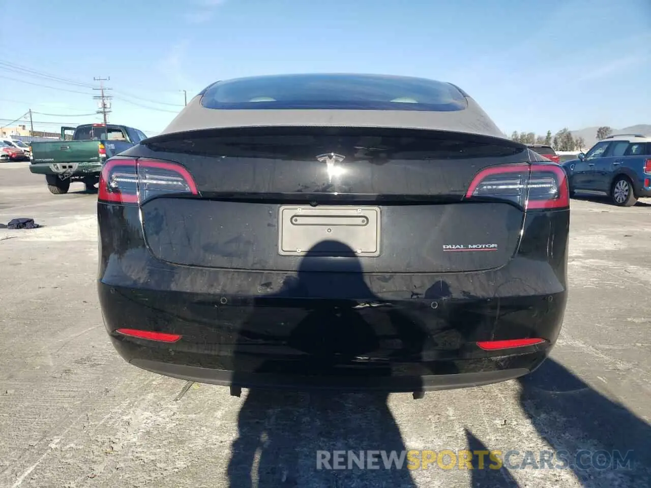 6 Photograph of a damaged car 5YJ3E1EC5NF120456 TESLA MODEL 3 2022