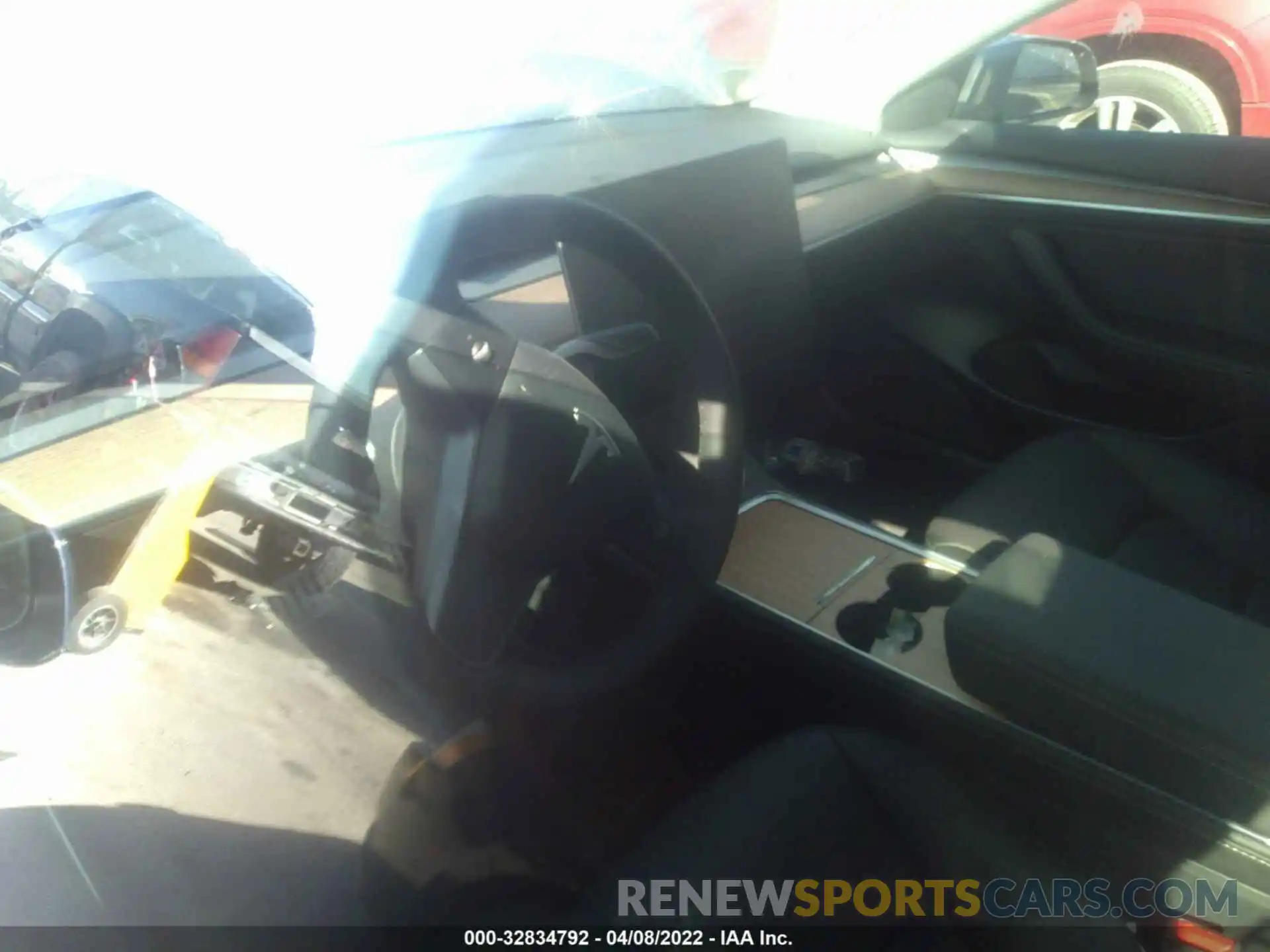 7 Photograph of a damaged car 5YJ3E1EC5NF164196 TESLA MODEL 3 2022