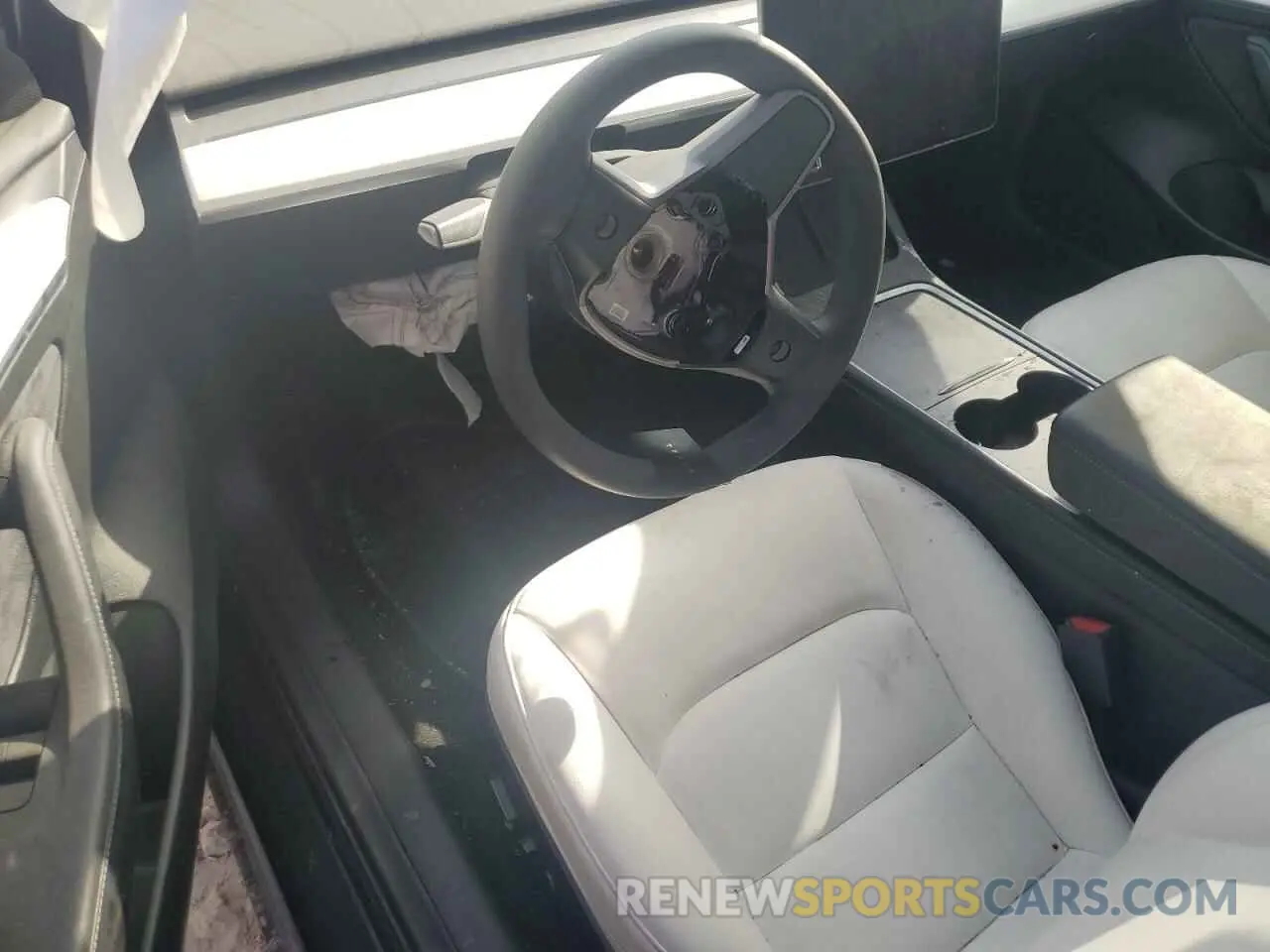8 Photograph of a damaged car 5YJ3E1EC5NF198011 TESLA MODEL 3 2022