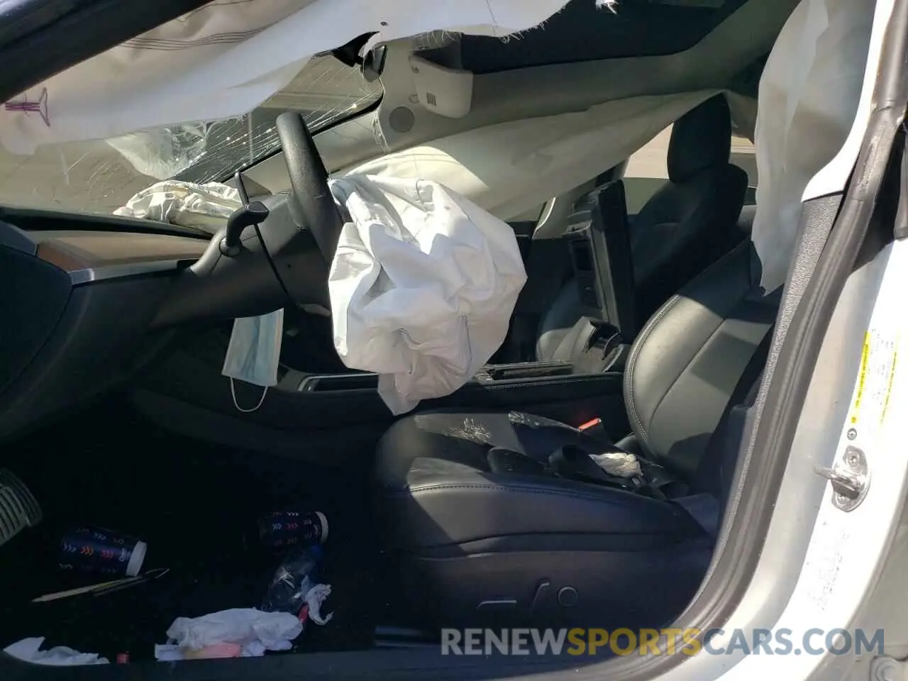 7 Photograph of a damaged car 5YJ3E1EC5NF274049 TESLA MODEL 3 2022