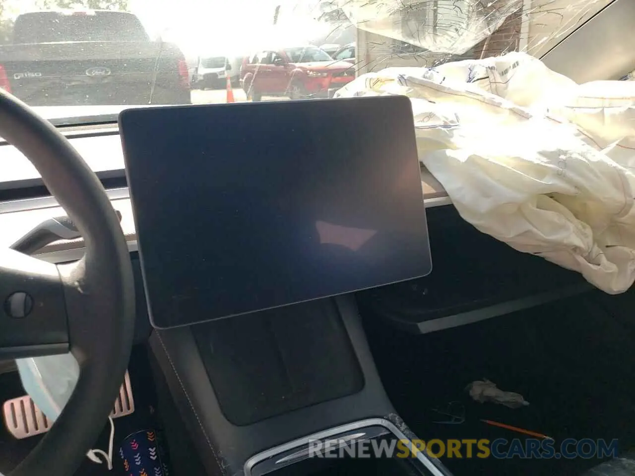 9 Photograph of a damaged car 5YJ3E1EC5NF274049 TESLA MODEL 3 2022