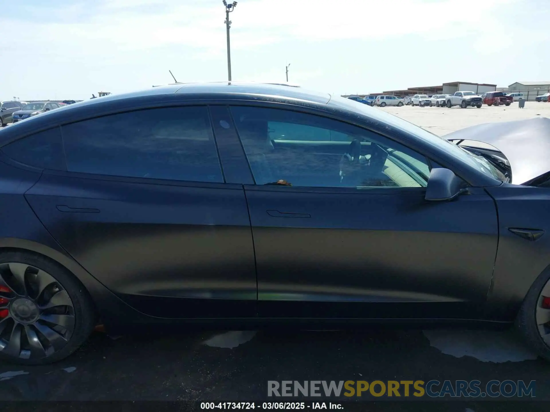 13 Photograph of a damaged car 5YJ3E1EC6NF104475 TESLA MODEL 3 2022