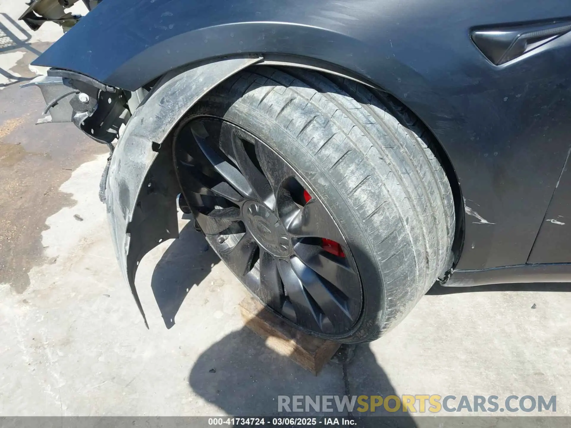 23 Photograph of a damaged car 5YJ3E1EC6NF104475 TESLA MODEL 3 2022