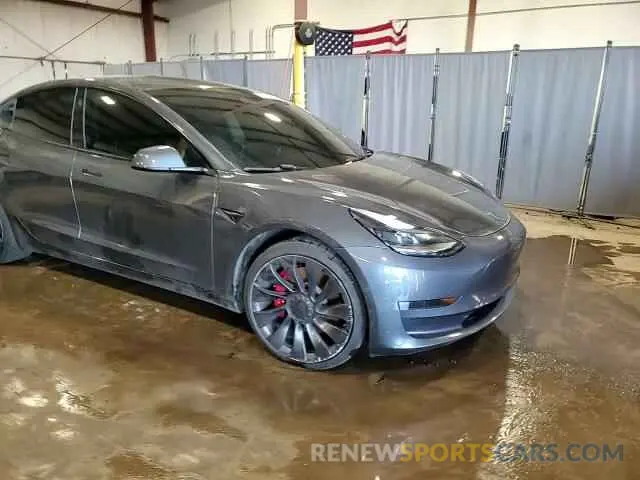 14 Photograph of a damaged car 5YJ3E1EC6NF107912 TESLA MODEL 3 2022