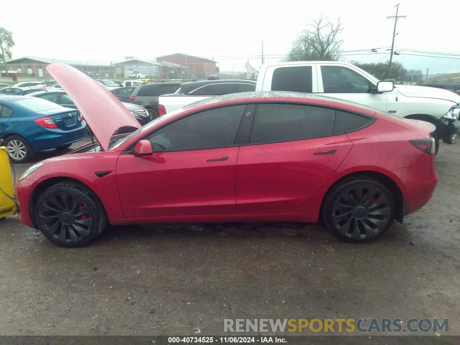 14 Photograph of a damaged car 5YJ3E1EC6NF165731 TESLA MODEL 3 2022
