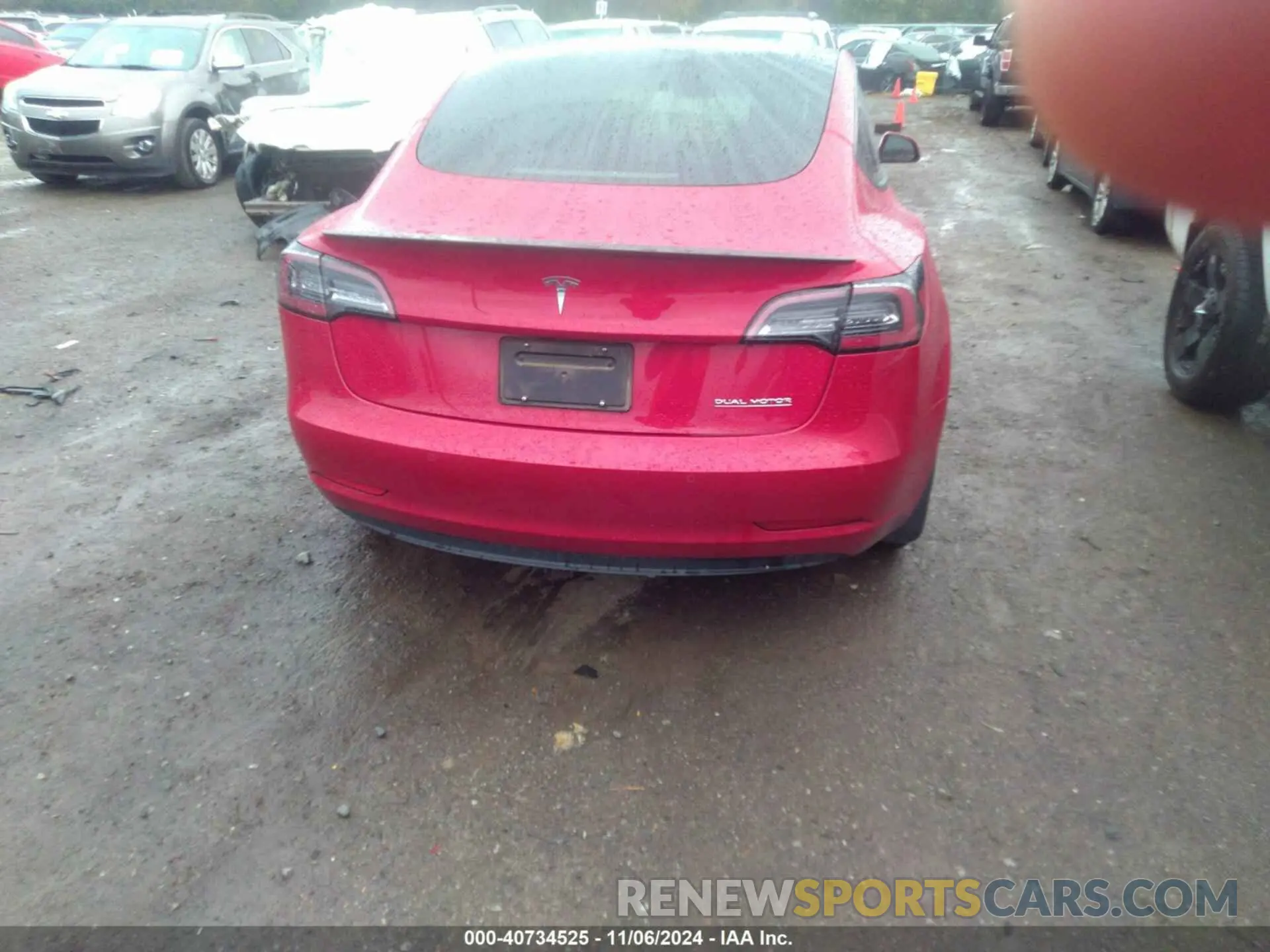 16 Photograph of a damaged car 5YJ3E1EC6NF165731 TESLA MODEL 3 2022