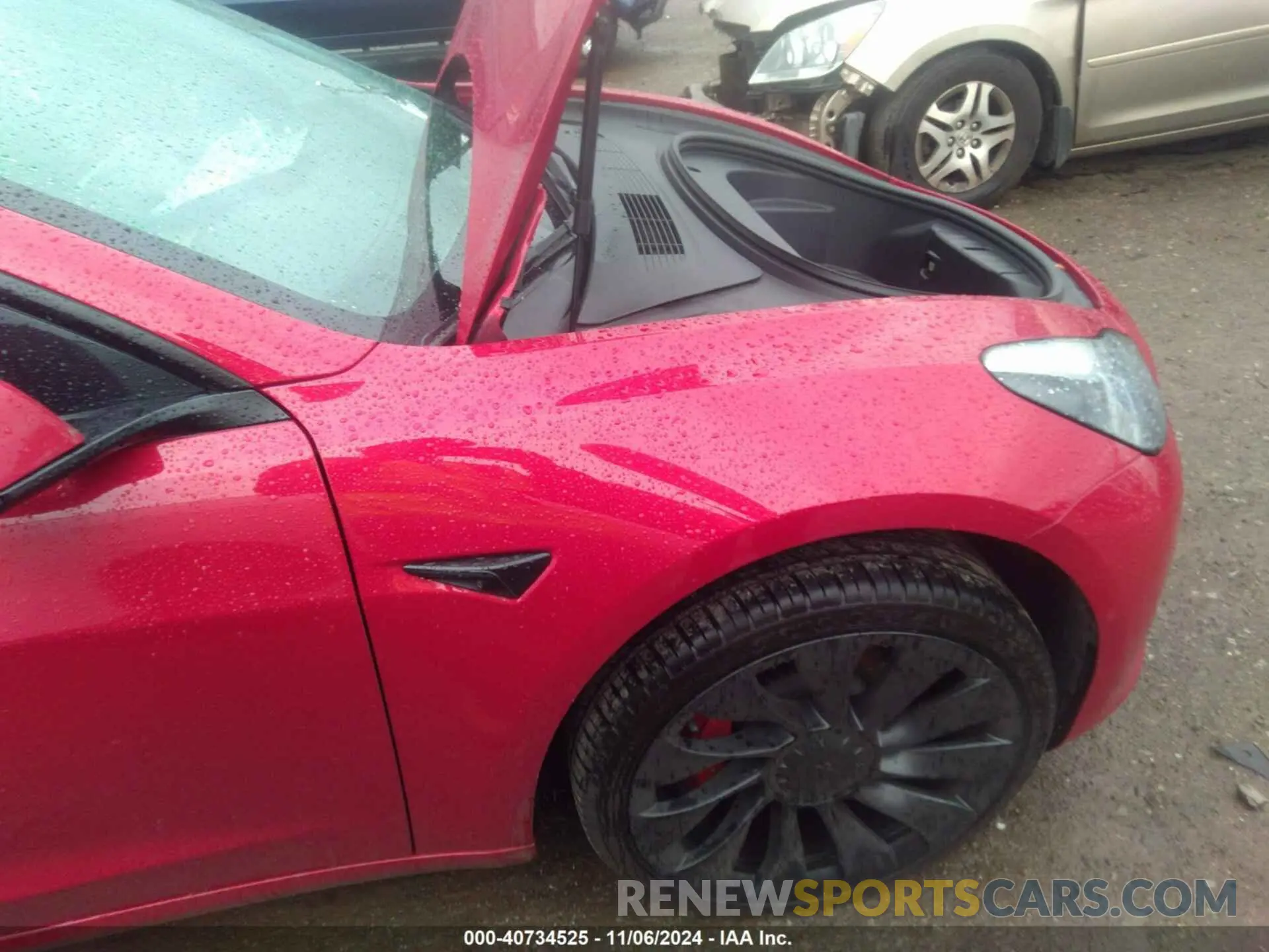 21 Photograph of a damaged car 5YJ3E1EC6NF165731 TESLA MODEL 3 2022