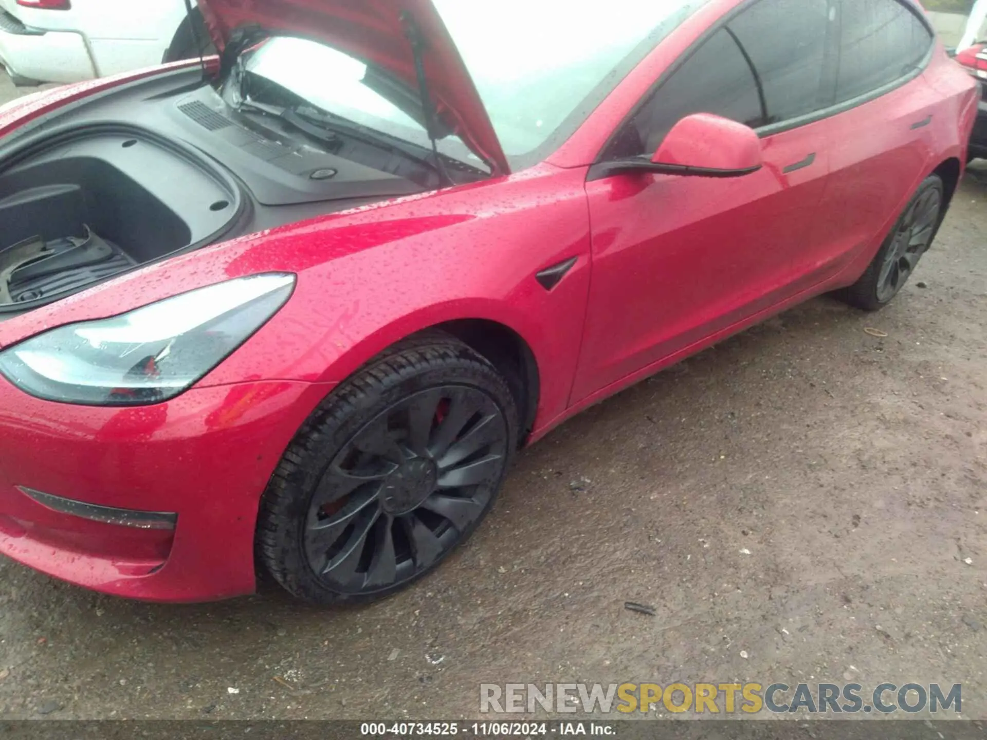 22 Photograph of a damaged car 5YJ3E1EC6NF165731 TESLA MODEL 3 2022