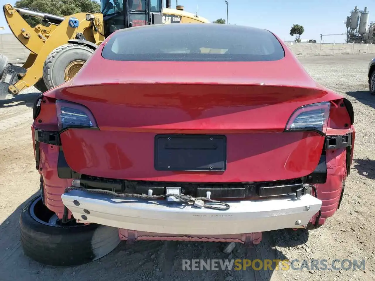 6 Photograph of a damaged car 5YJ3E1EC6NF168984 TESLA MODEL 3 2022