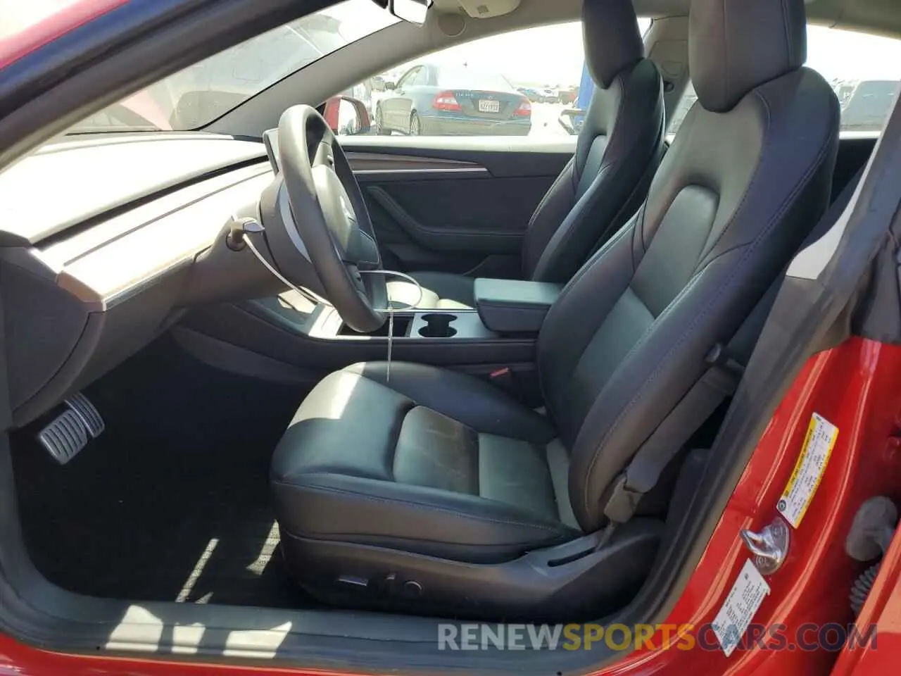 7 Photograph of a damaged car 5YJ3E1EC6NF168984 TESLA MODEL 3 2022