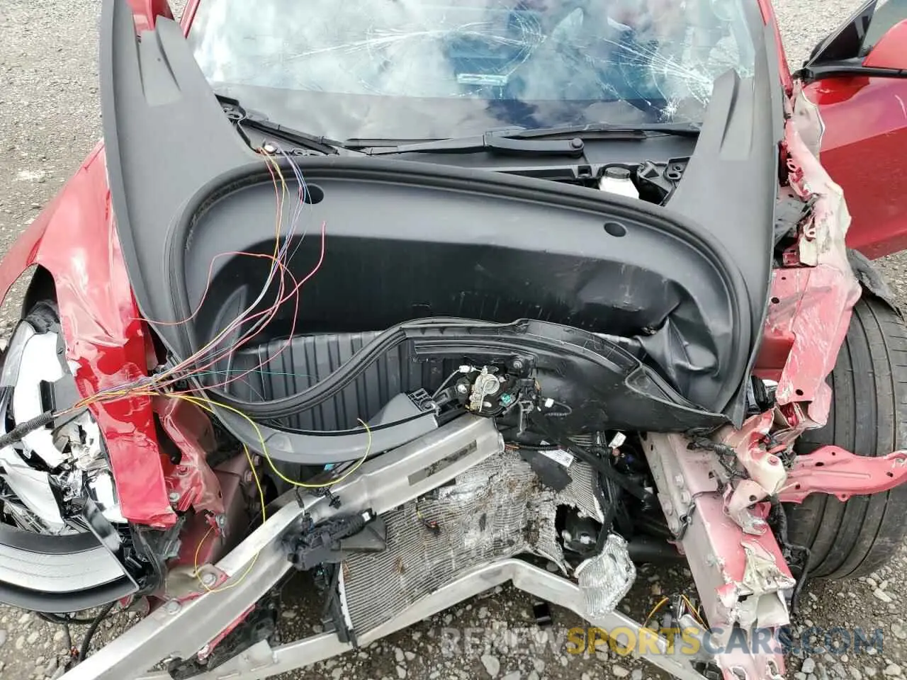 12 Photograph of a damaged car 5YJ3E1EC6NF244817 TESLA MODEL 3 2022