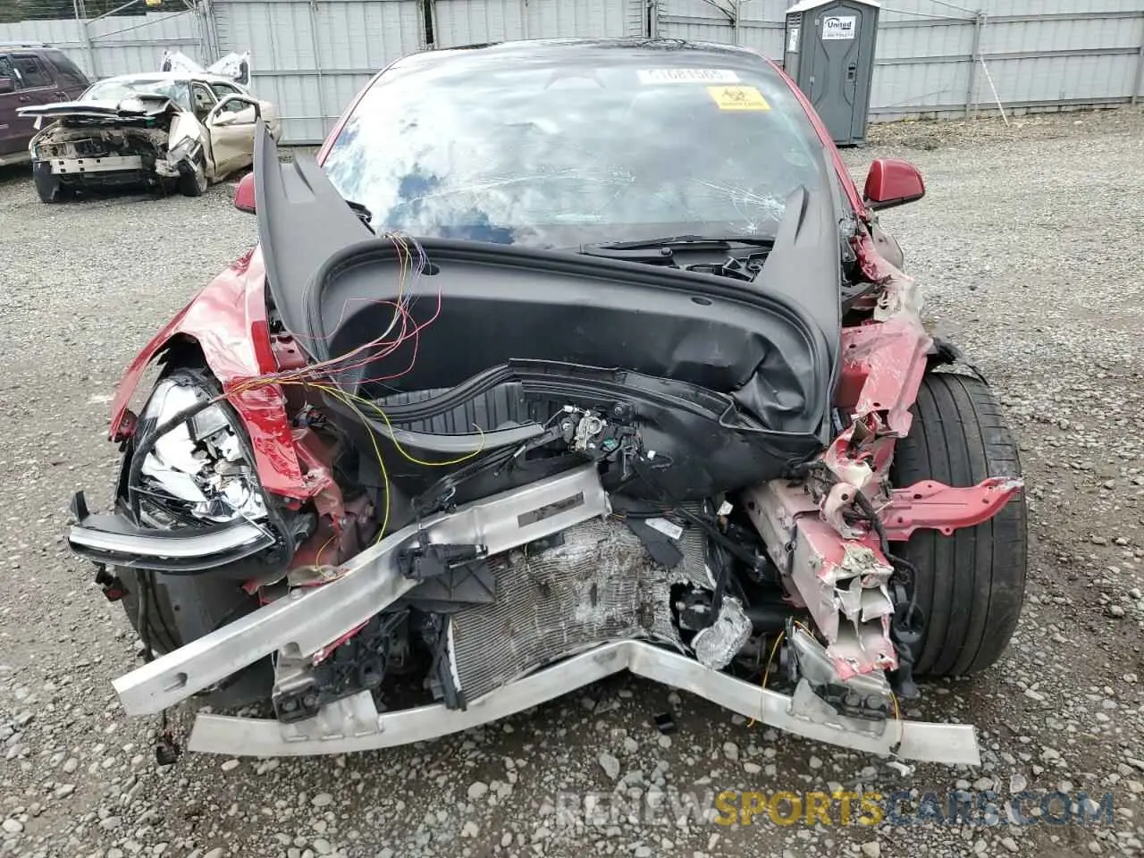 5 Photograph of a damaged car 5YJ3E1EC6NF244817 TESLA MODEL 3 2022