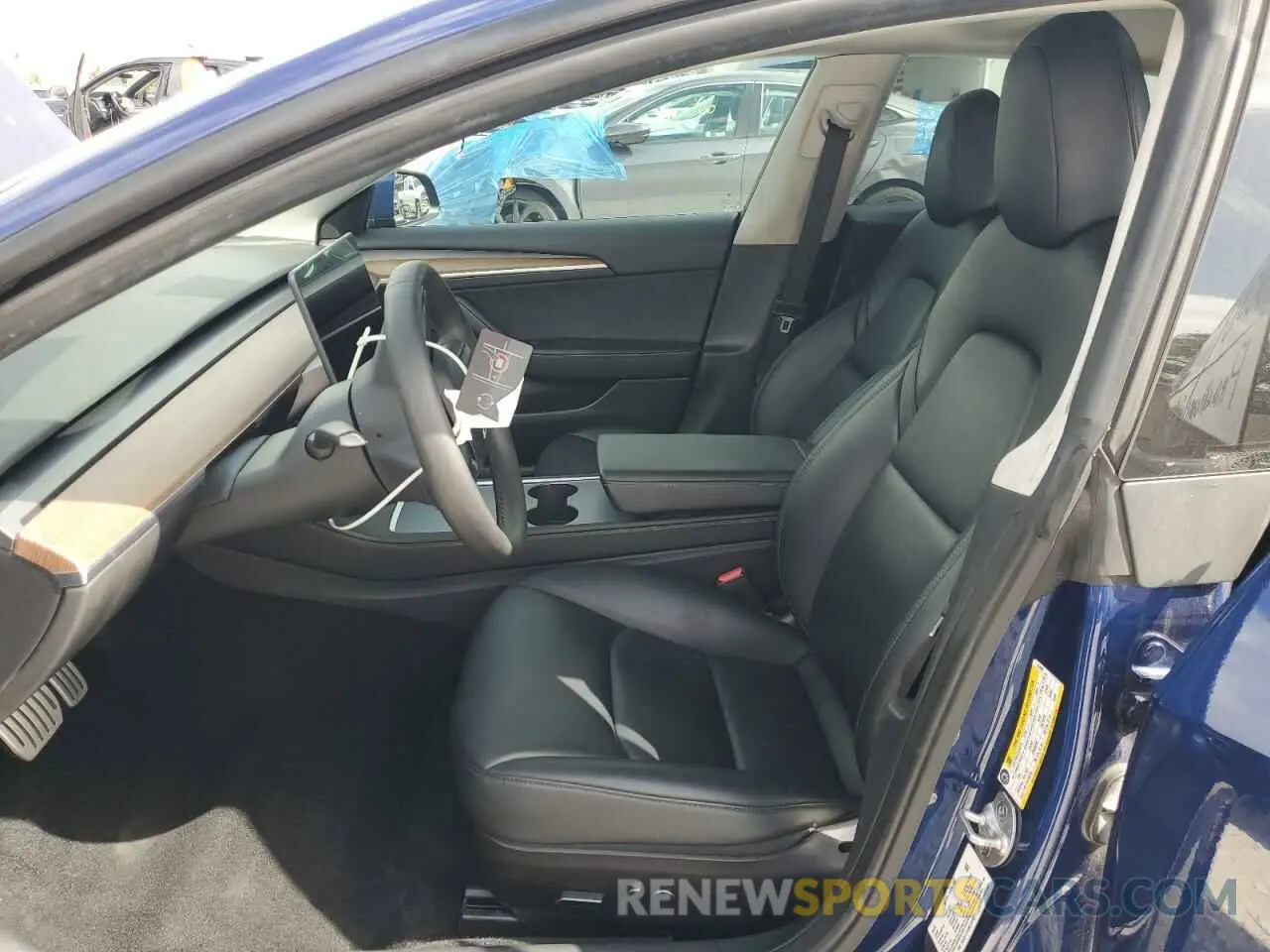 7 Photograph of a damaged car 5YJ3E1EC6NF254487 TESLA MODEL 3 2022