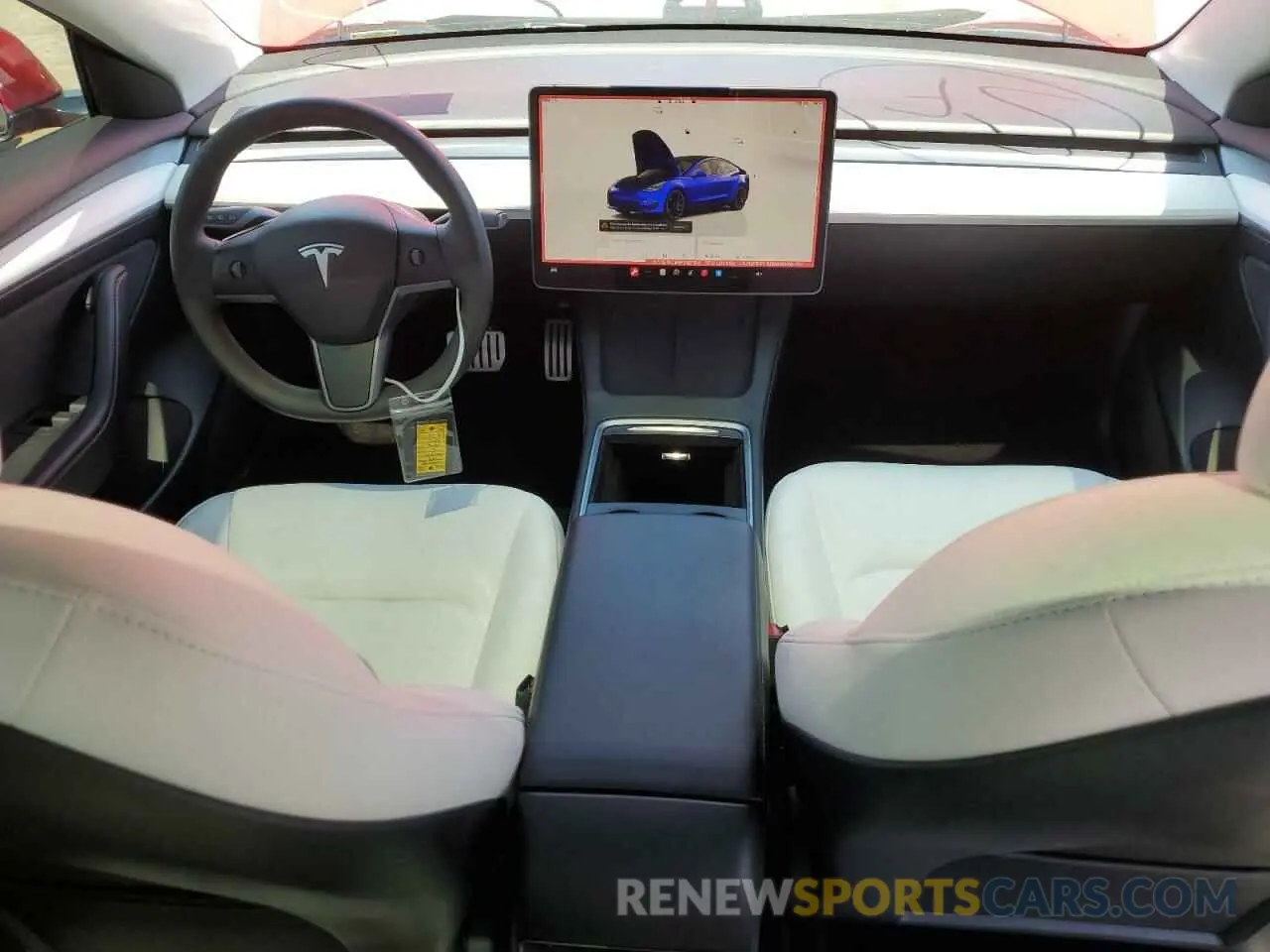8 Photograph of a damaged car 5YJ3E1EC6NF262704 TESLA MODEL 3 2022
