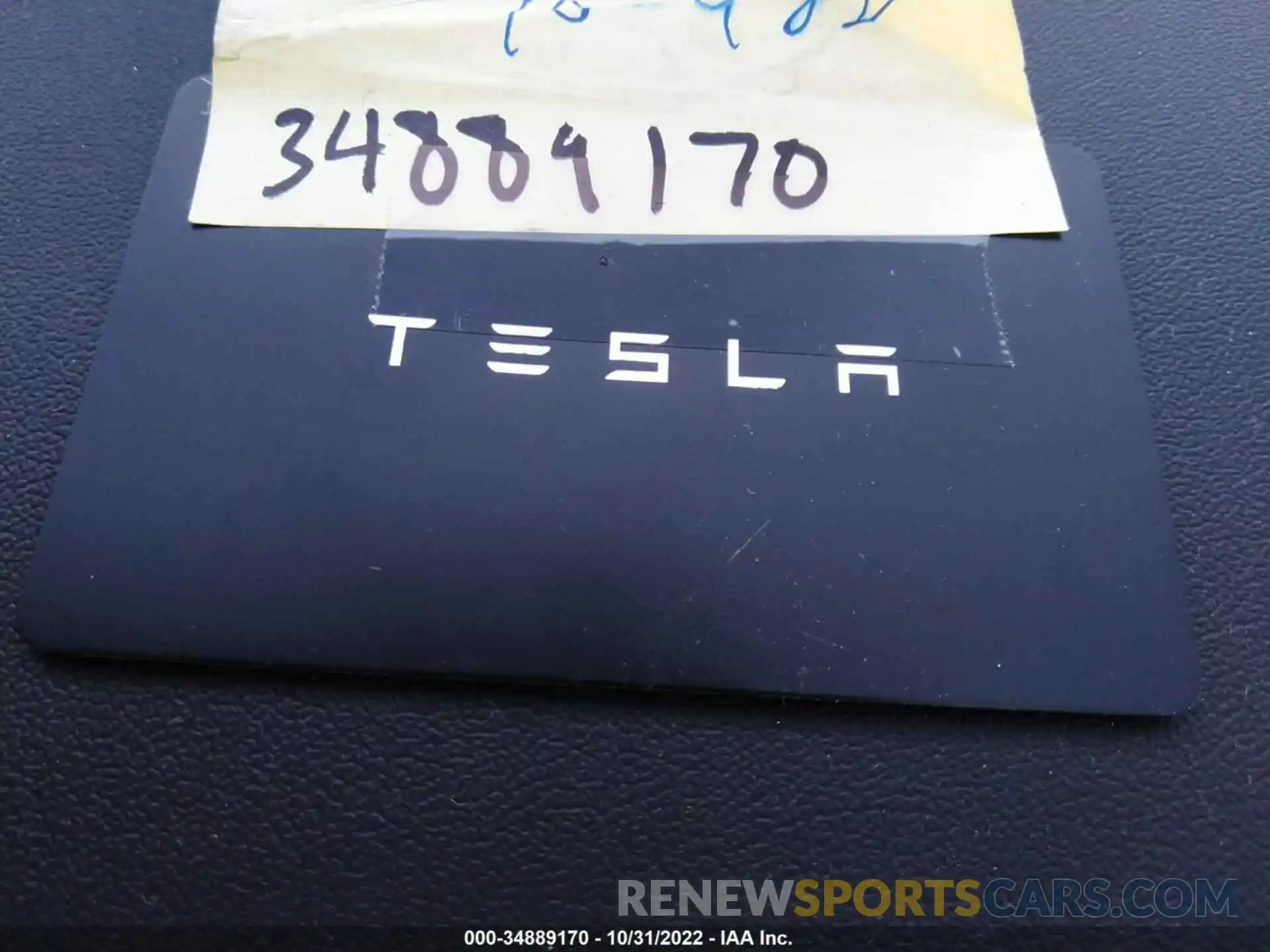 11 Photograph of a damaged car 5YJ3E1EC6NF269751 TESLA MODEL 3 2022