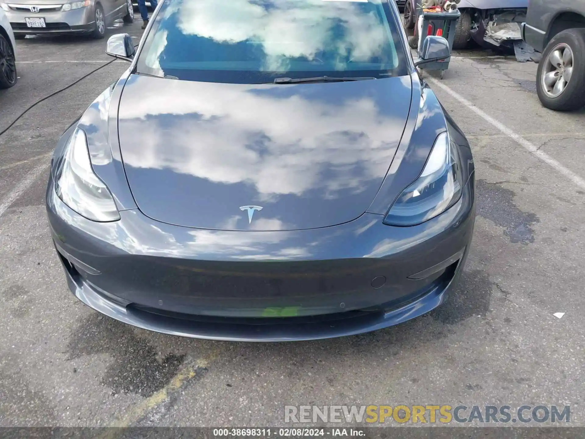 12 Photograph of a damaged car 5YJ3E1EC6NF293581 TESLA MODEL 3 2022