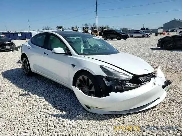11 Photograph of a damaged car 5YJ3E1EC6NF358784 TESLA MODEL 3 2022