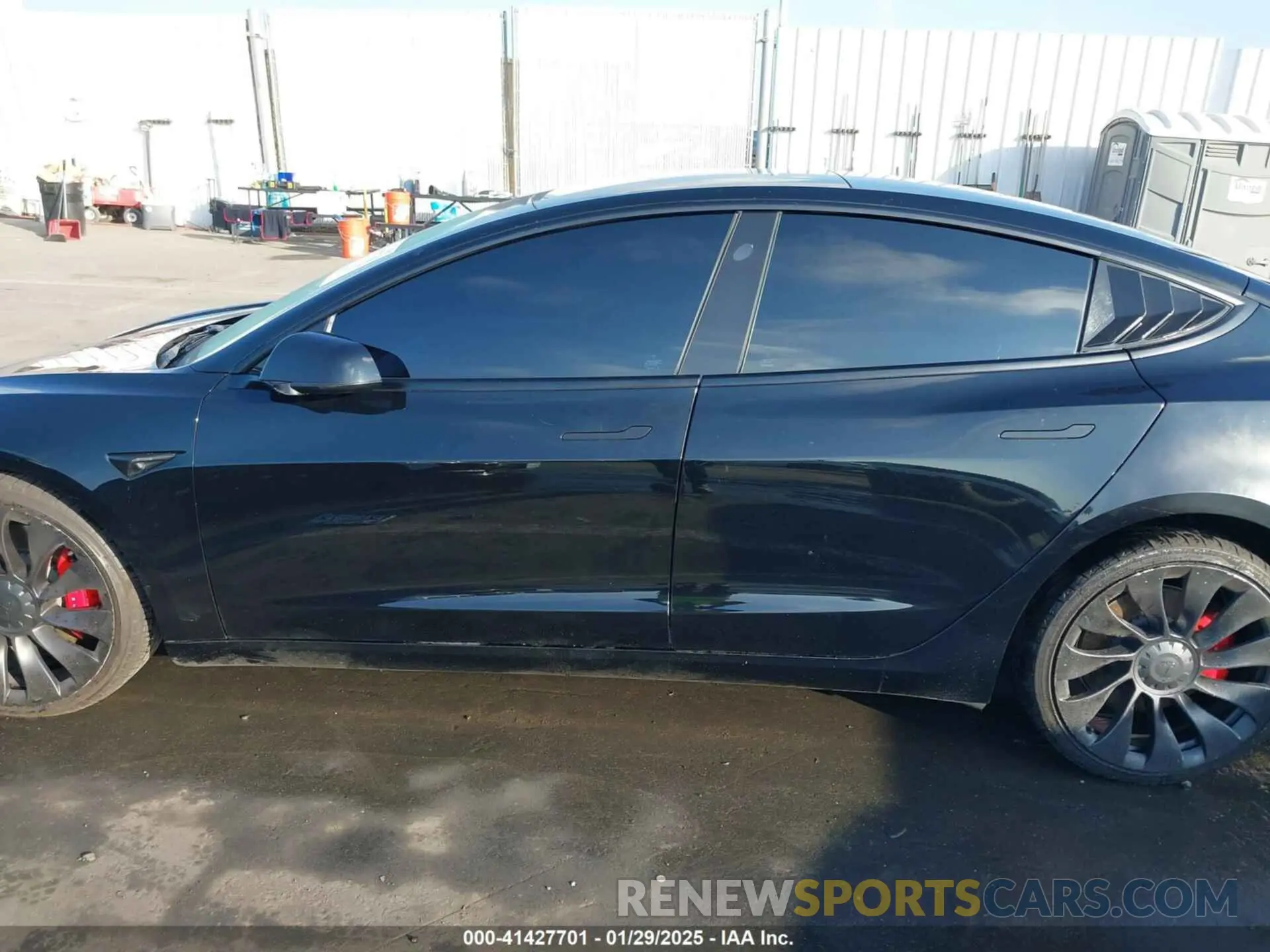 13 Photograph of a damaged car 5YJ3E1EC7NF137744 TESLA MODEL 3 2022