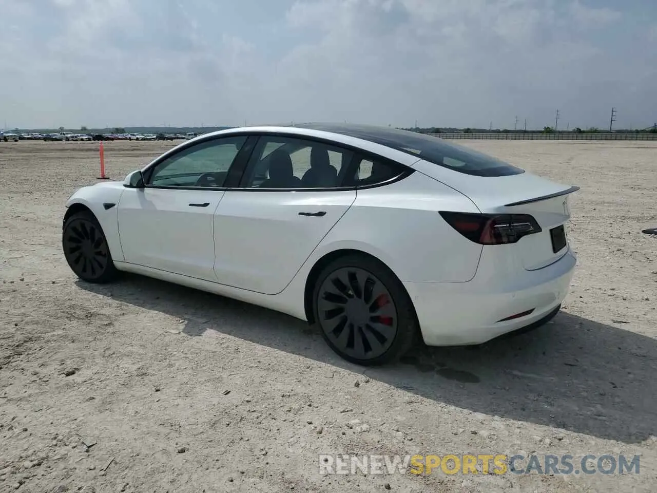 2 Photograph of a damaged car 5YJ3E1EC7NF138313 TESLA MODEL 3 2022