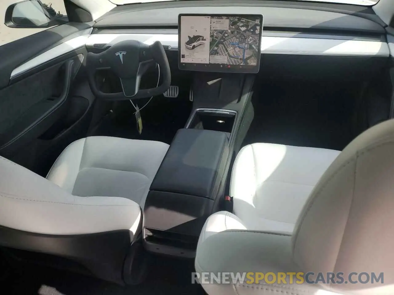 8 Photograph of a damaged car 5YJ3E1EC7NF294321 TESLA MODEL 3 2022