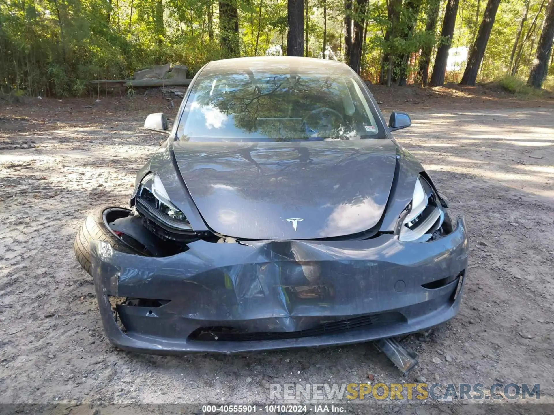 12 Photograph of a damaged car 5YJ3E1EC7NF329679 TESLA MODEL 3 2022