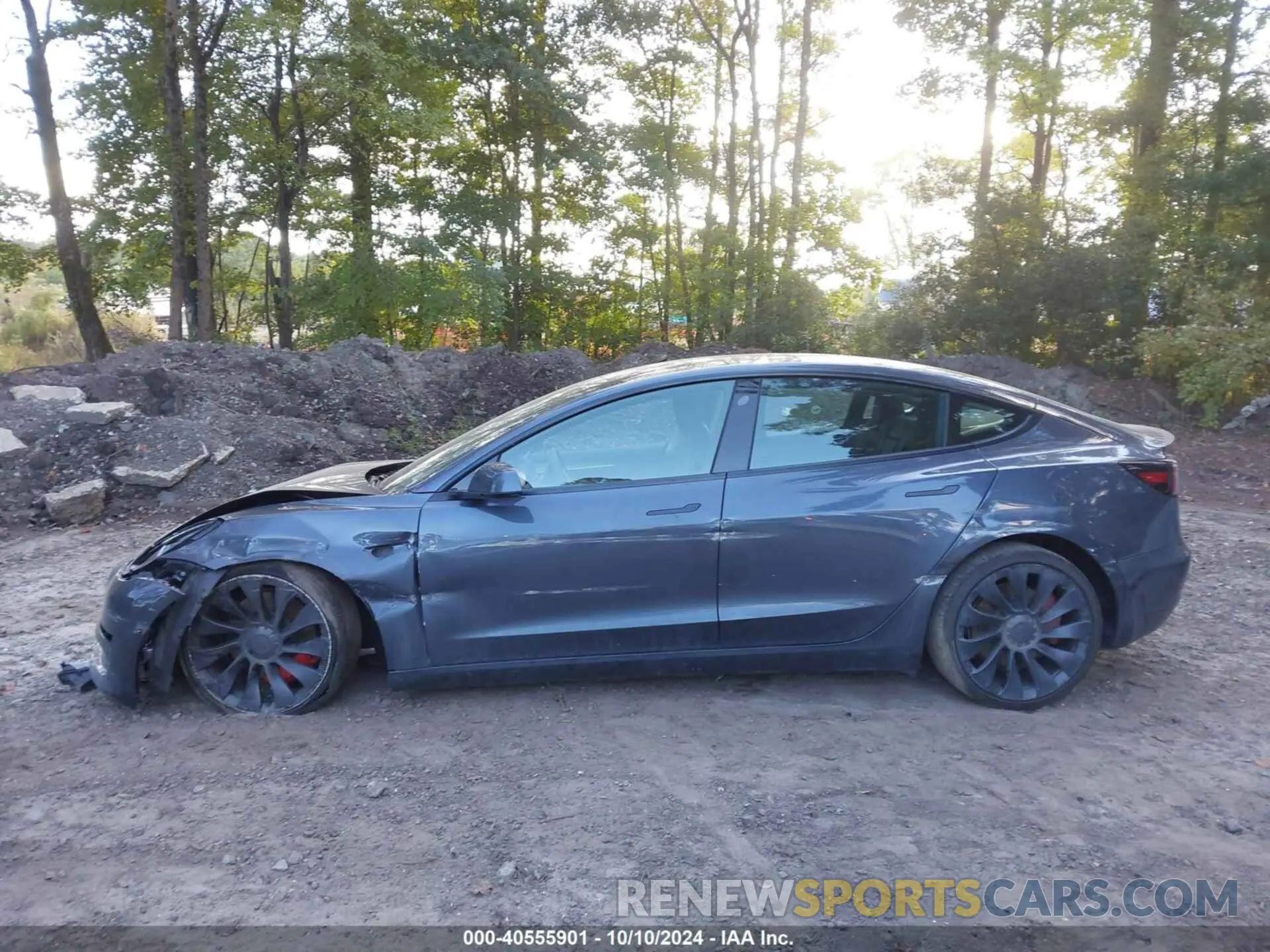 14 Photograph of a damaged car 5YJ3E1EC7NF329679 TESLA MODEL 3 2022