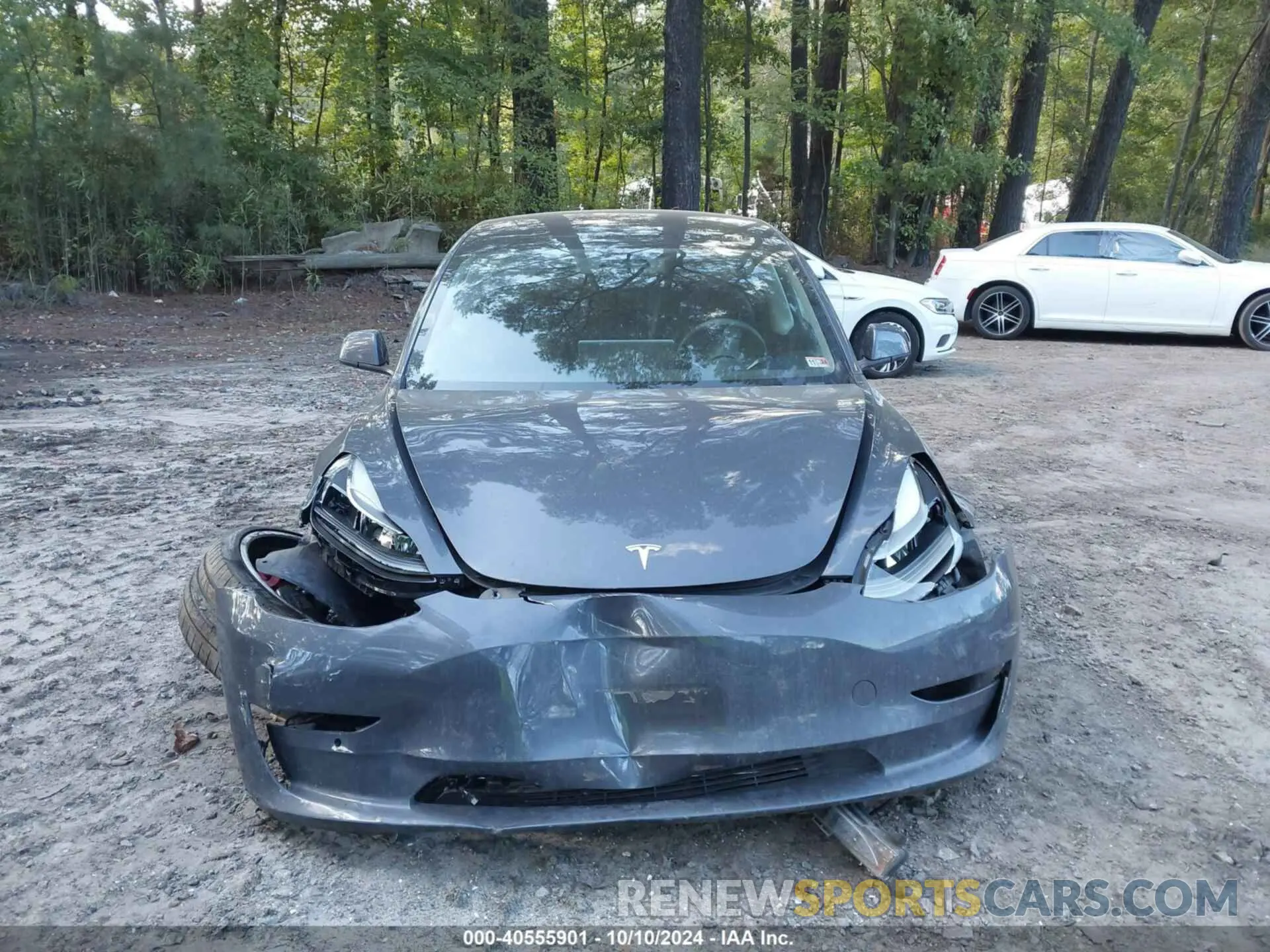 6 Photograph of a damaged car 5YJ3E1EC7NF329679 TESLA MODEL 3 2022