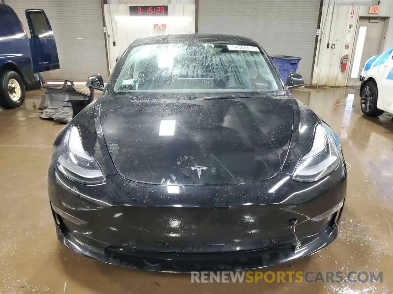 5 Photograph of a damaged car 5YJ3E1EC7NF340634 TESLA MODEL 3 2022