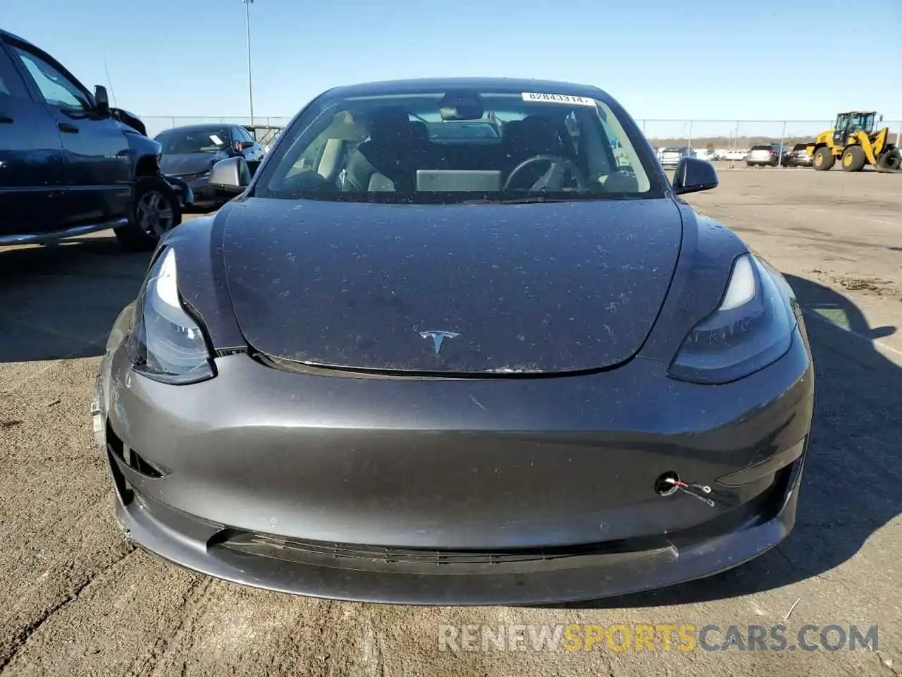 5 Photograph of a damaged car 5YJ3E1EC8NF114408 TESLA MODEL 3 2022