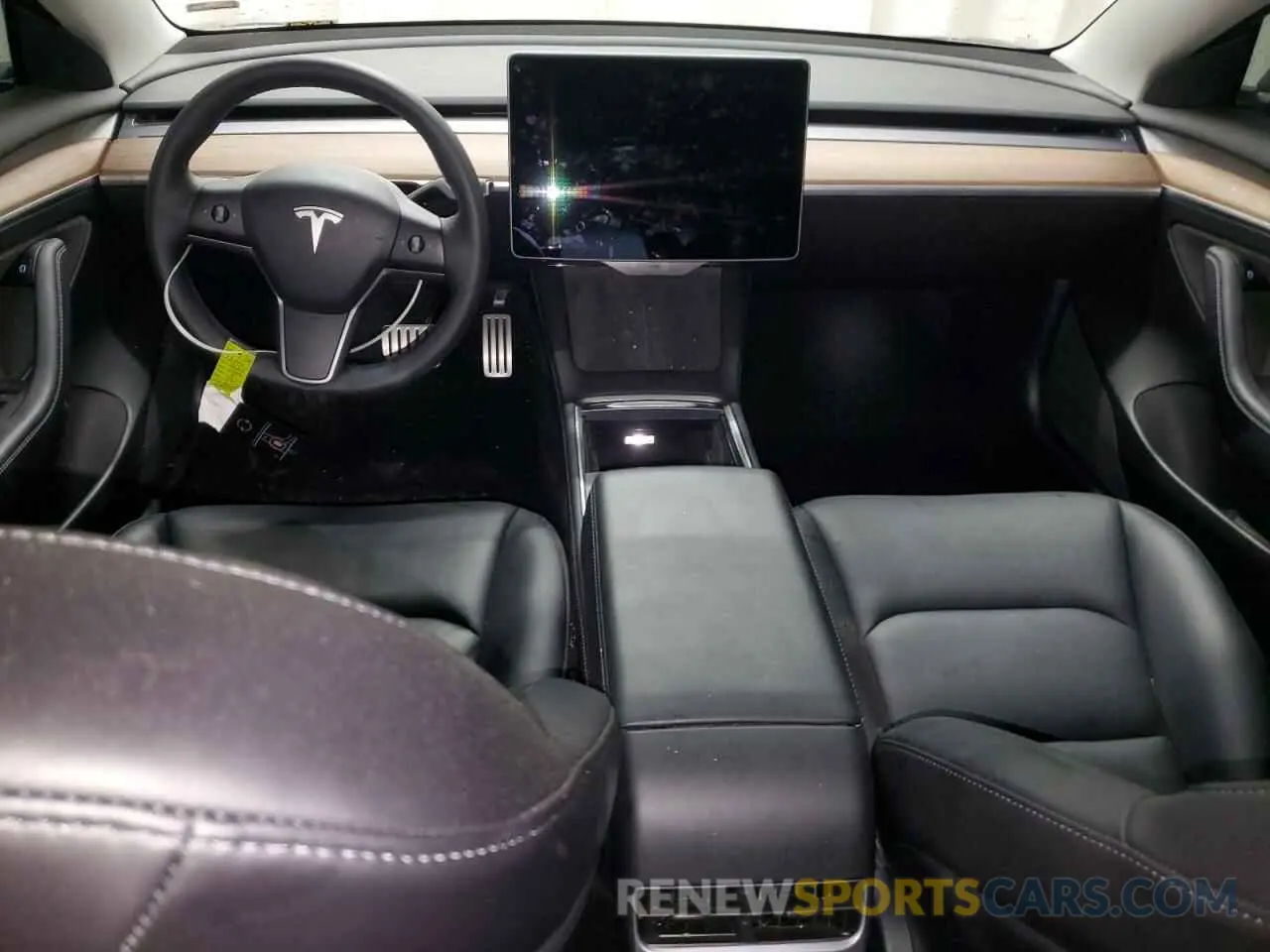 8 Photograph of a damaged car 5YJ3E1EC8NF239831 TESLA MODEL 3 2022