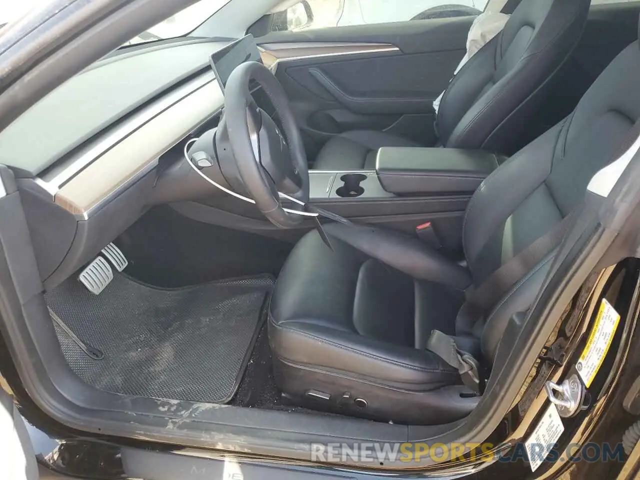 7 Photograph of a damaged car 5YJ3E1EC8NF260677 TESLA MODEL 3 2022