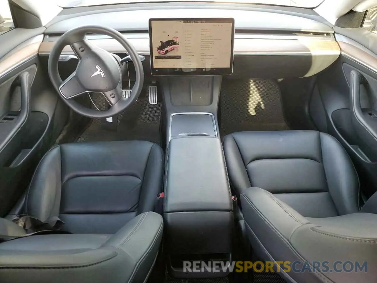 8 Photograph of a damaged car 5YJ3E1EC8NF260677 TESLA MODEL 3 2022