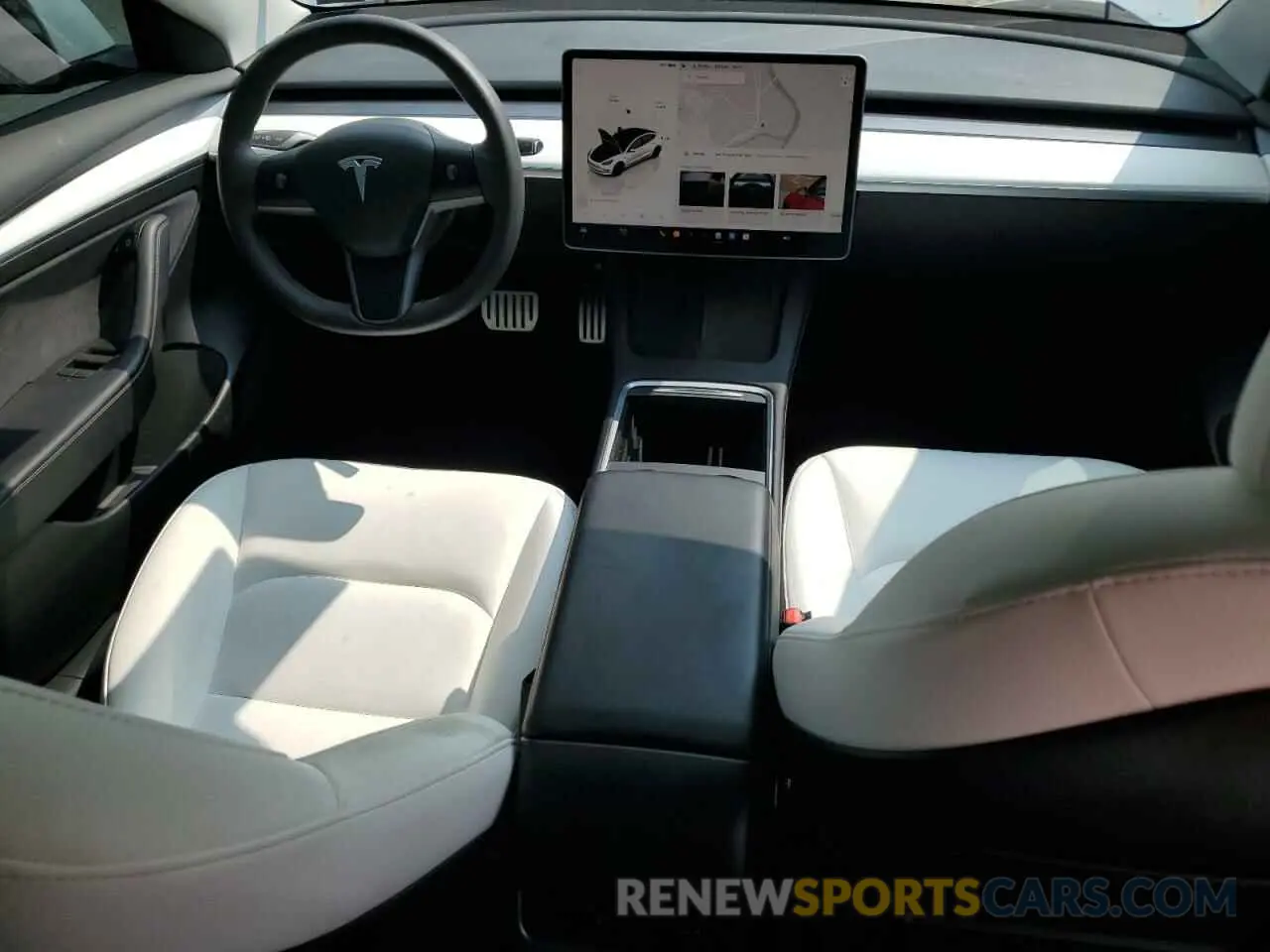 8 Photograph of a damaged car 5YJ3E1EC8NF269850 TESLA MODEL 3 2022