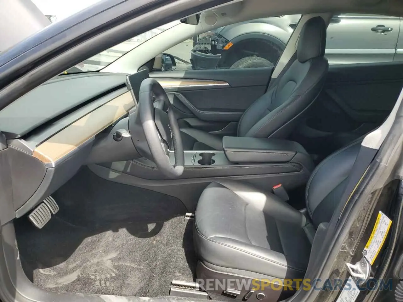 7 Photograph of a damaged car 5YJ3E1EC8NF270240 TESLA MODEL 3 2022