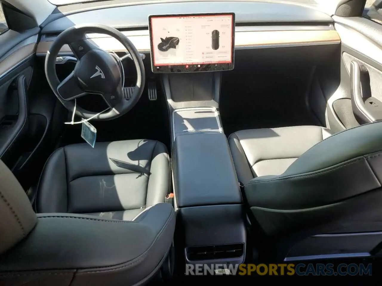 8 Photograph of a damaged car 5YJ3E1EC8NF353747 TESLA MODEL 3 2022